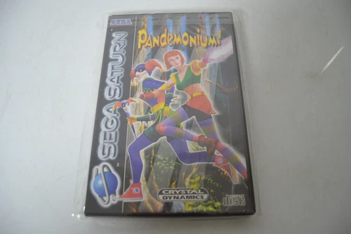 Sega Saturn  Pandemonium  Crystal Dynamics  CD  Schutzfolie Ovp Selten