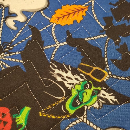 Vintage Halloween Placemats Spooky Witch Black Cats Ghost Jackolantern - Picture 5 of 8
