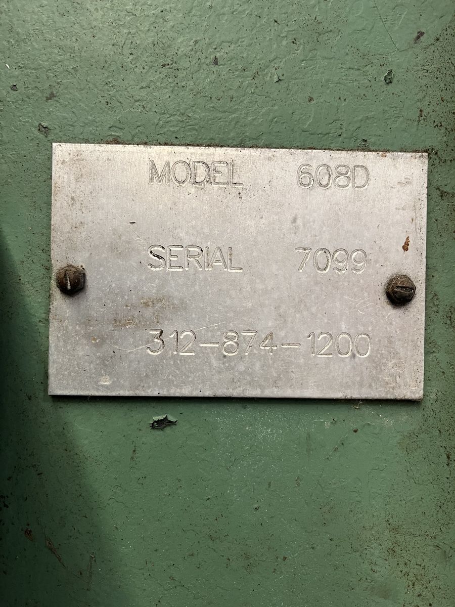 Chicago Model 608D 300 Ton x 10' Press Brake eBay