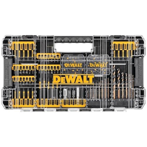 NEW DEWALT FlexTorq 100 Piece Impact Driver Bit Set in ToughCase+ DWANGFT100SET - Picture 9 of 12