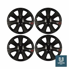 Radzierblende Abdeckung Chromia 16 Zoll passend für Mazda 6 Kombi Schwarz Carbon 4er Set