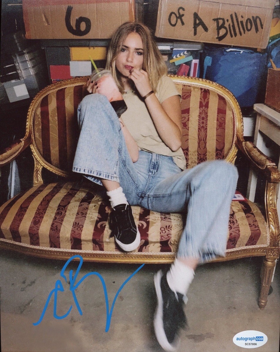 CLAIRE ROSINKRANZ SIGNED AUTOGRAPH 8x10 PHOTO PICTURE ACOA TIK TOK