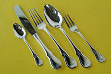 WMF WÜRZBURGER GRAVUR - 90er-Silberauflage - 5-teilig - 1 (von 6) Sets - TOPP