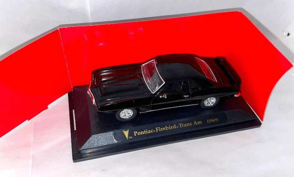 1969 Pontiac Firebird Trans Am / BLACK - Road Signature 压铸 1/43 全新带盒 — 第 2/3 张图片