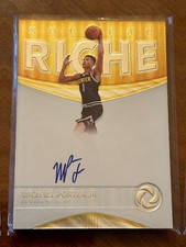 2018-19 Opulence Michael Porter Jr Rookie RC Nouveau Riche Auto Jersey # 1/99