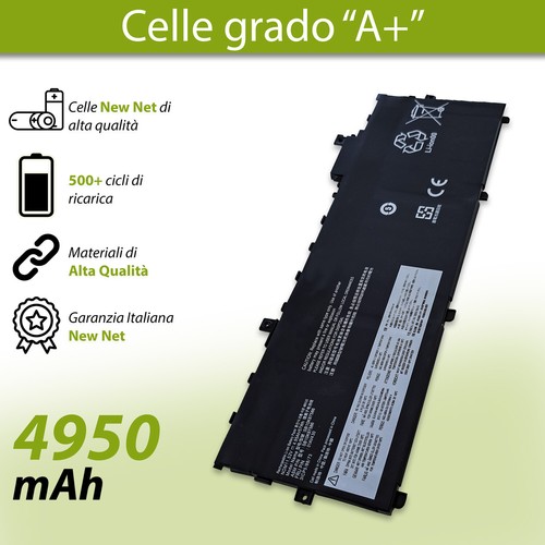 Akku kompatibel mit Lenovo ThinkPad X1 Carbon 6th Gen 20KH 11.52V 57Wh - Bild 4 von 6