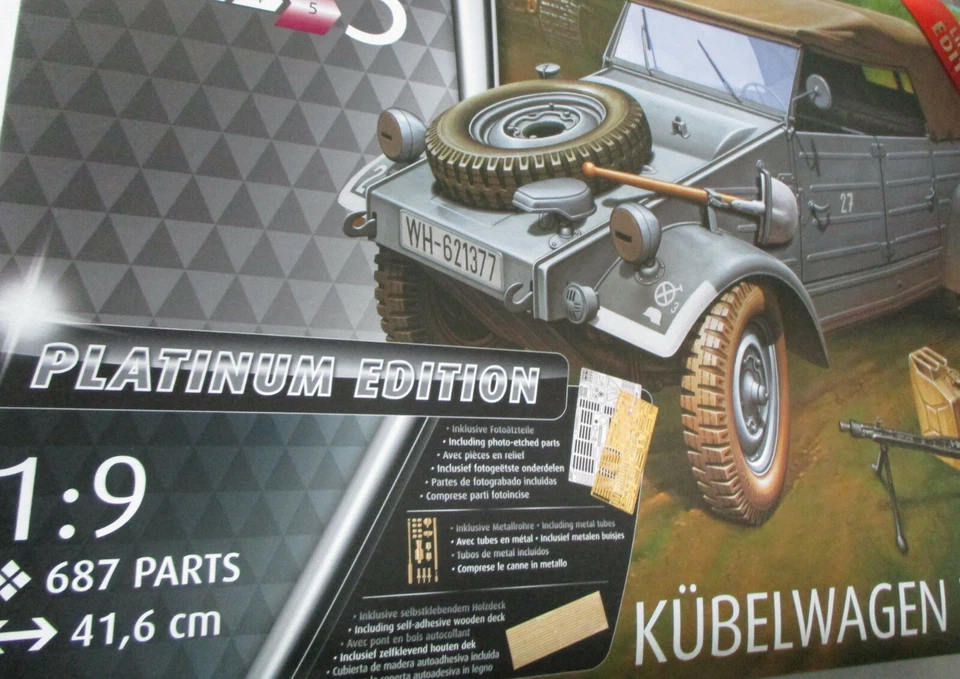 Revell 03500 1:9 Kübelwagen Tipo 82 Nuovo Conf. Orig. - Immagine 2 di 2