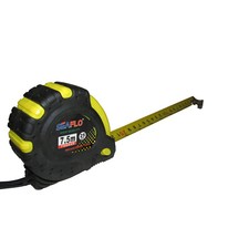 2 x 7.5 metre x 25mm wide RETRACTABLE LOCKING TAPE MEASURE with BELT CLIP tool 