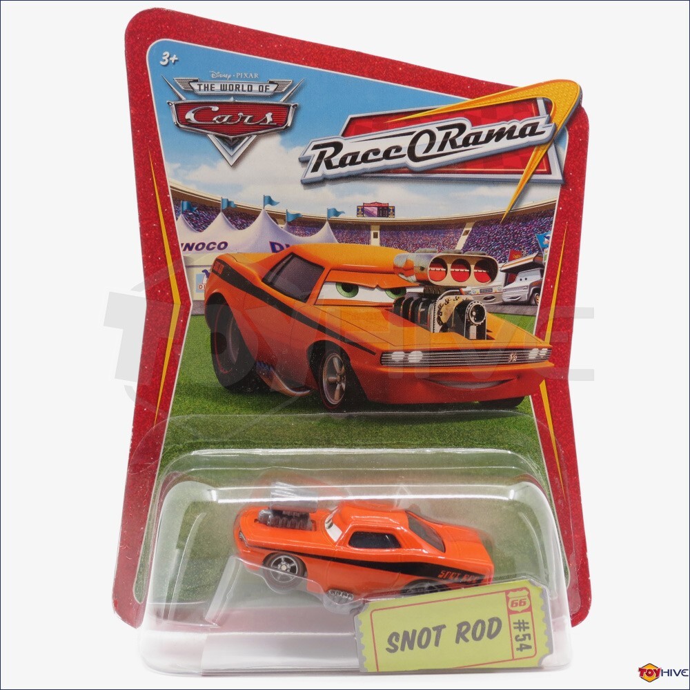 Disney Pixar Cars Snot Rod RaceORama series #54 orange diecast by
