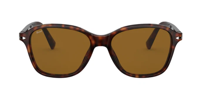 Persol 0PO 3244S Havana/Brown 24/33 Square Unisex Sunglasses - Image 2 of 4