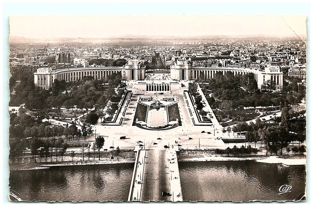 S02-5997, PARIS, FRANCE 1955 TO USA, *REAL POHTO POSTCARD | eBay