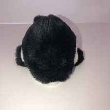 Puffkins TOBY THE KILLER WHALE ORCA 5" Plush STUFFED ANIMAL TOY 10/11/97 NWT