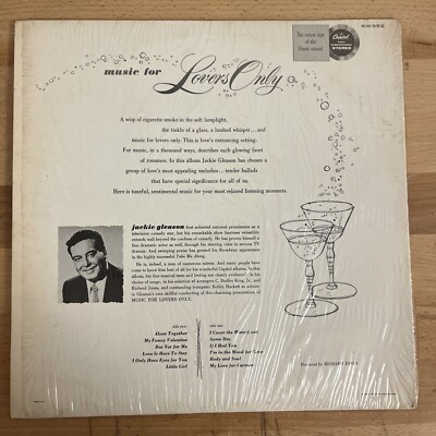 Jackie Gleason Presents Music For Lovers Only (Capitol SW-352) LP