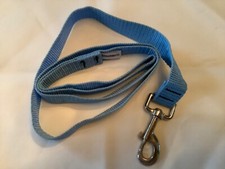 New 4 Ft Dog Blue Leash USA Made Heavy Duty 1" Webbing Swivel Snap
