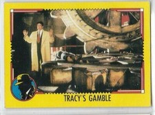 M) 1990 Topps Dick Tracy Trading Card #86 Tracy's Gamble
