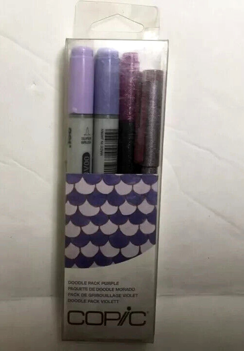 COPIC Marker ciao, 4 Set Doodle Pack Assorted colors NIP Sold separate
