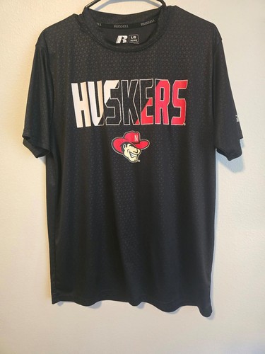Nebraska Huskers Herbie Black Tee (L)