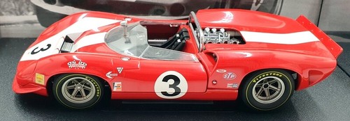 GMP Scala 1/18 Diecast 12004 - 1966 Lola Spyder John Surtees #3 Team Surtees - Foto 3 di 5