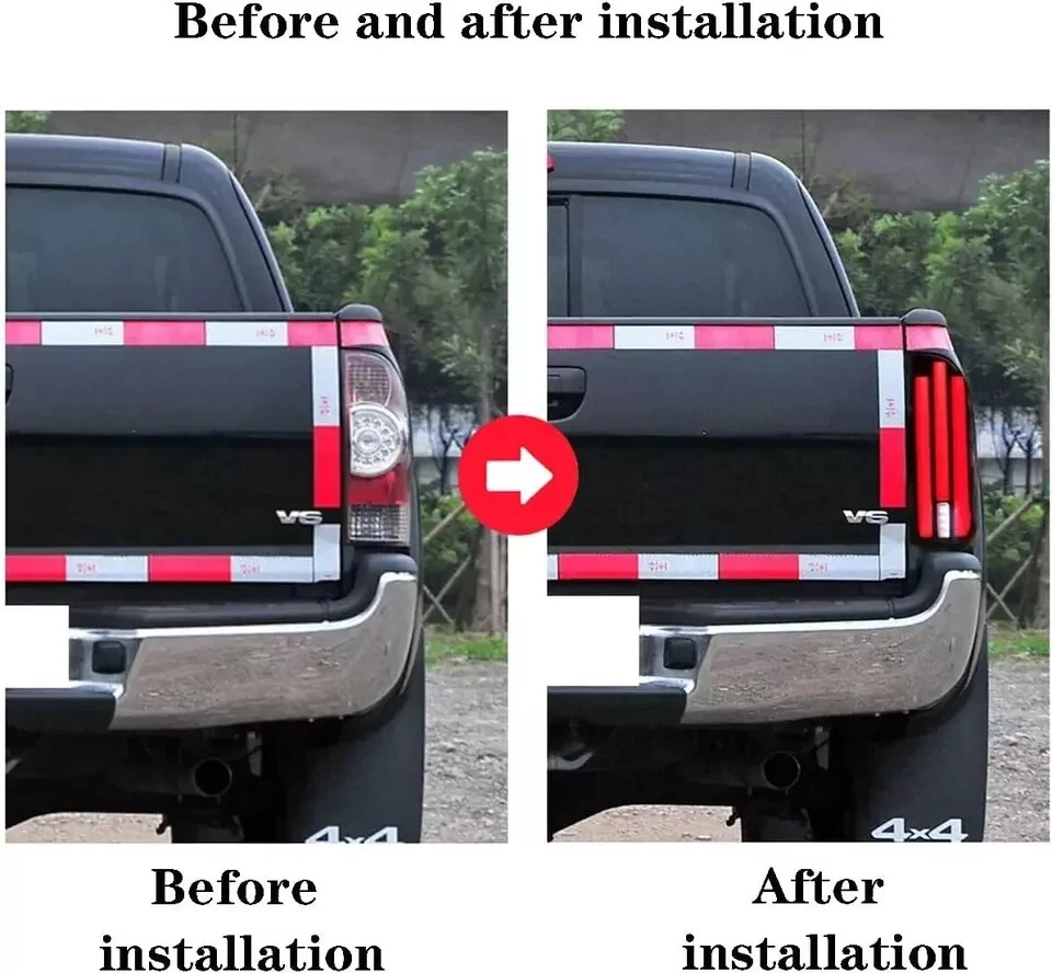 LED Tail Light Assembly Fit for Toyota Tacoma 2005-2015 Models Foto 3 de 4