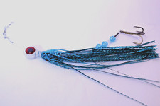 SALMON TROLLING FLIES- HAND TIED- 6 INCHES- BIG EYE