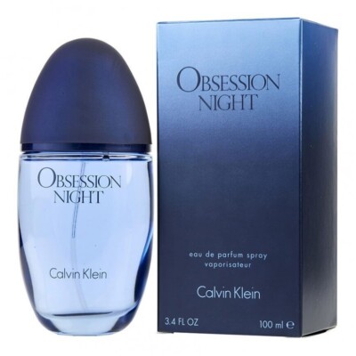 Obsession Night by Calvin Klein For Women 3.4 oz Eau de Parfum Spray SEALED