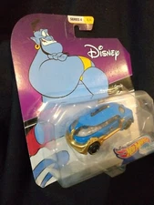 NEW GENIE: Disney Aladdin 2019 Hot Wheels Charater Cars New sealed RARE HTF 