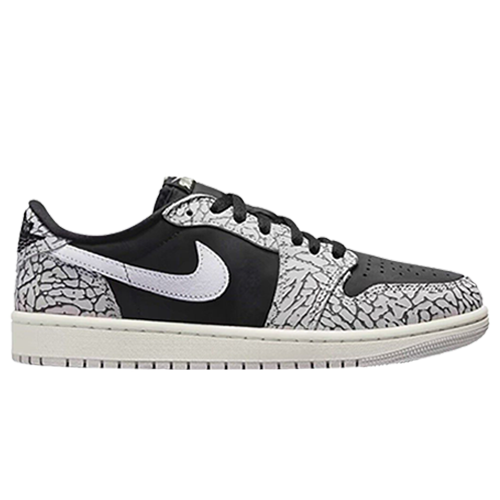 Jordan 1 Retro OG Low Black Cement W