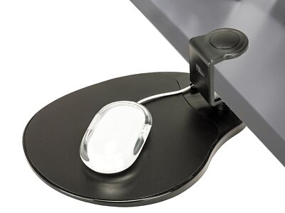 MAX SMART Clamp on Mouse Platform, Clip on Mouse Pad Rotating 360, Ergonomic ...
