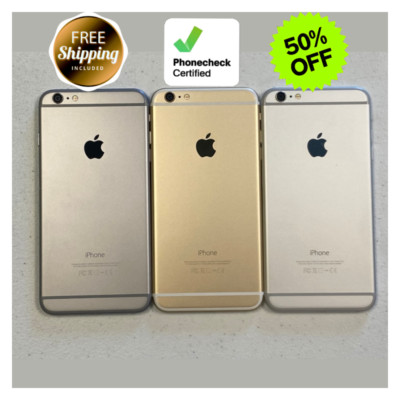 Apple iPhone 6 16GB/64GB/128GB - Silver/Gold/Gray - Verizon/Att/T