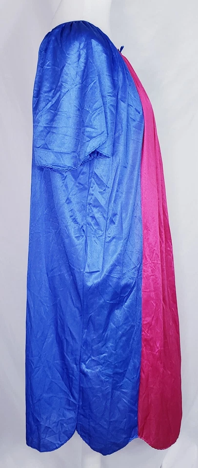 VTG Nancy King Lingerie Nylon Midi Nightgown Sleepwear SS Red Small S #7120 - Image 4 of 4