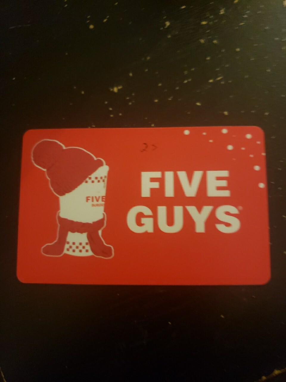 Five Guys Gift Card eBay