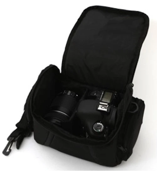 MEDIUM CAMERA BAG CASE FOR CANON EOS REBEL XS XSI XT XTI SL1 T3I T4I T5I T5 T6  - Image 3 of 3