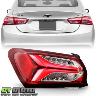 2019-2022 Chevy Malibu LED Type Tail Light Lamp Outer Replacement LH Driver Side