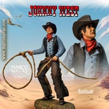 MARCO NAVAS STUDIO LIMITED EDITION HAND PAINTED JOHNNY WEST 1 FIGURE
