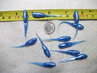 70-1 3/4'' CRAPPIE-PANFISH-SOFT FISHING GRUBS-STINGERS-JIGS-SCENT-MINNOWS-LURES