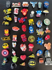 Lot of 49 PCS Shoe Charms Shoe Decoration Jibbitz Crocs Disney Marvel SpongeBob