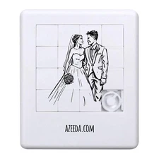 'Wedding Couple' Sliding Puzzle (PZ00031342)