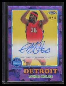 その他 RASHEED WALLACE Auto /49 2024-25 RASHEED WALLACE 48