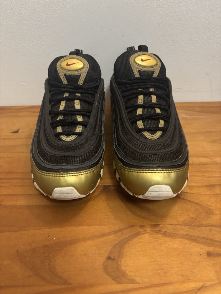 Nike Air Max 97 QS B-Sides Metallic Gold - Size 11 Men's Sneakers