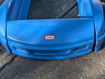 Little Tikes Blue Race Car Bed Kids Sports Frame | eBay