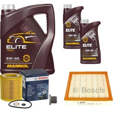 BOSCH Inspektionspaket 7L MANNOL ELITE 5W-40 f�r BMW 2 Coupe M 235i 4 Cabriolet