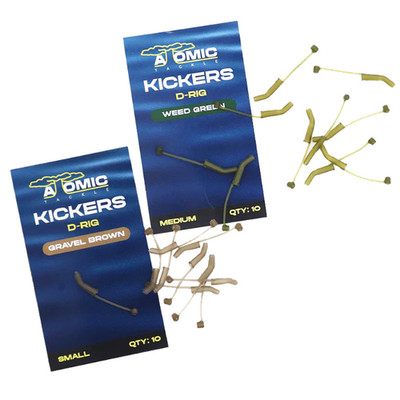 Atomic D-Rig Kickers - für besseren Hakenhalt, Karpfenangeln Rigs