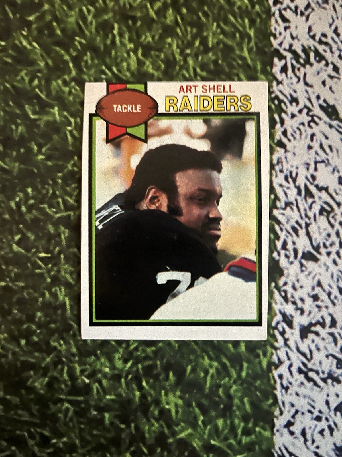 1979 Topps Football Art Shell #210 Oakland Raiders EX Low Shipping