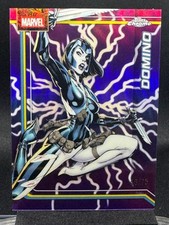 #2026 Topps Chrome Marvel DOMINO #30 Storm's Purple Lightning 46/75 SP