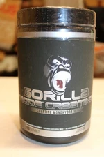 Gorilla Mind Gorilla Mode Creatine Monohydrate Powder 100 Svg. 3/27 NEW