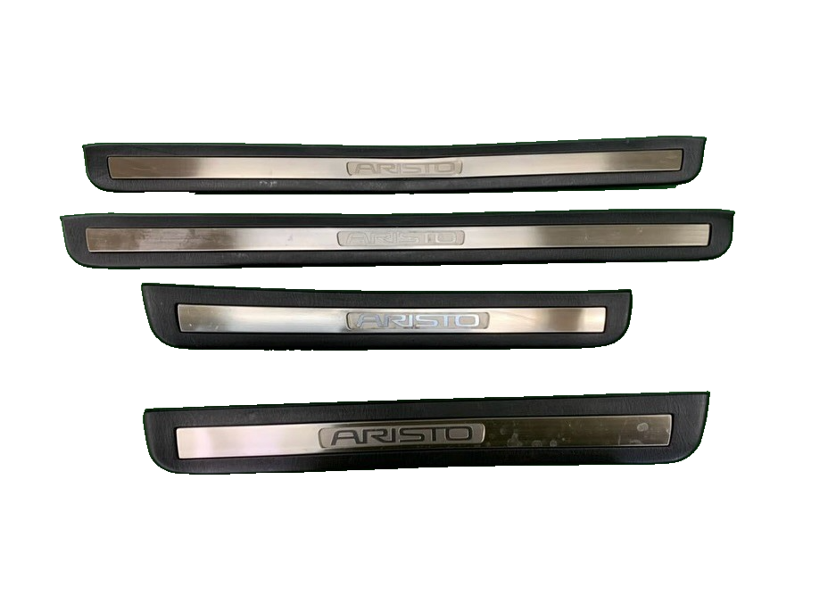Toyota Aristo JZS161 Door Scuff Plates – 4 Piece Set – OEM Stainless Sill Guards