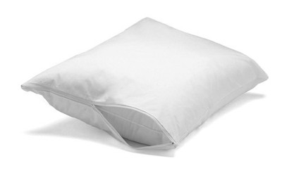 Feather/Down-Proof, 100% Cotton, Pillow Protector - Reduce Pokes with Hypoall...