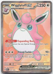 Wigglytuff ex 187/165 Scarlet & Violet 151
