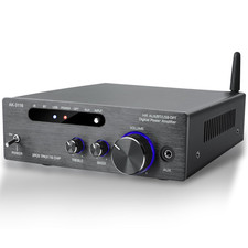 Amplificatore Audio Stereo Hifi, AK-3116 Ricevitore Stereo Bluetooth 5.0, 2000W 