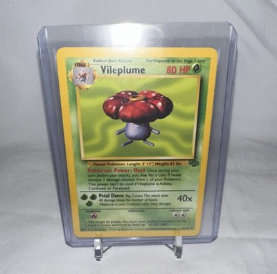 Pokémon Vileplume Rare Jungle Unlimited 31/64 80 HP Regular 1999 Keiji Kinebuchi